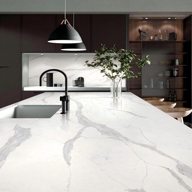 Scratch Resistant Quartz Slabs