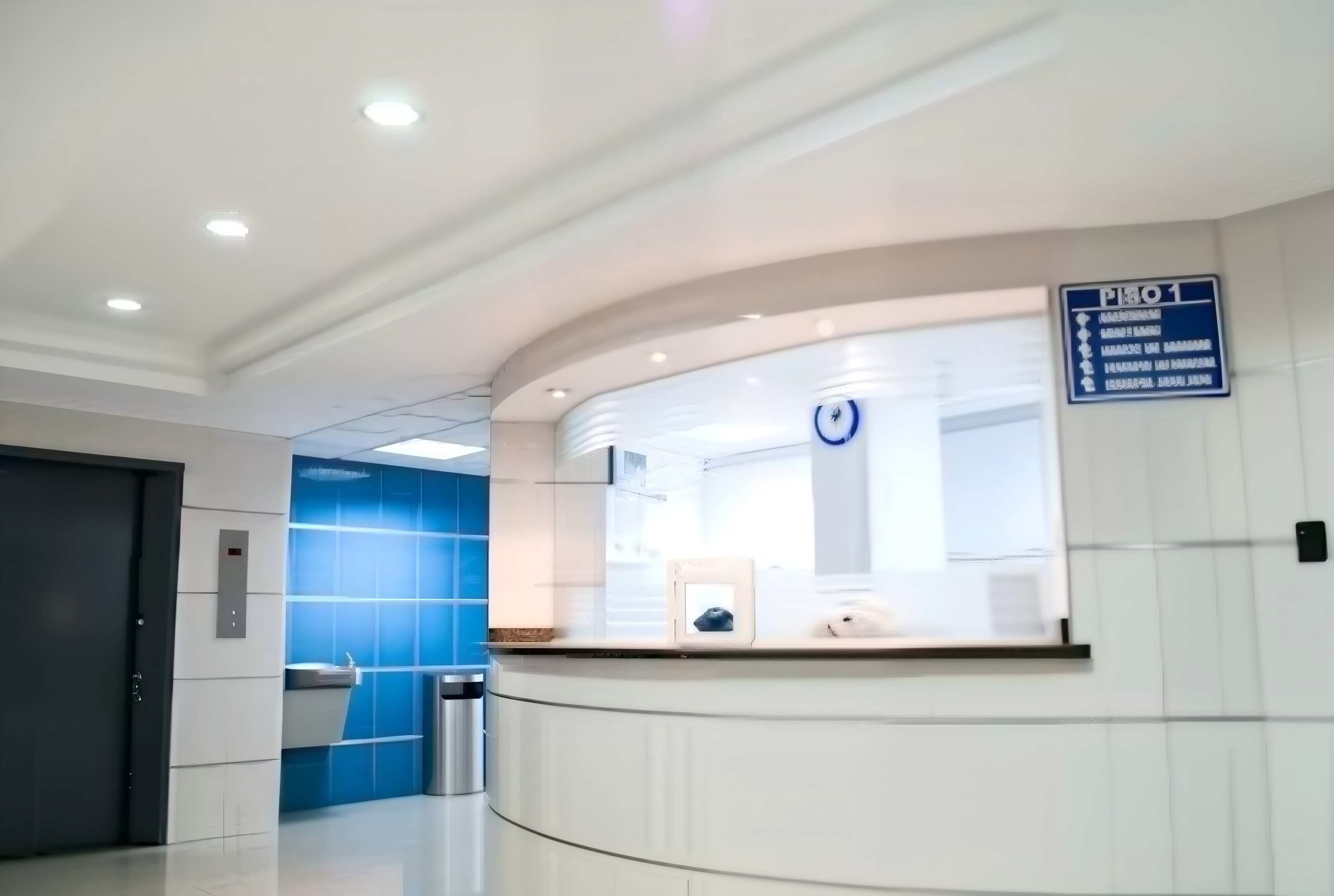 Engineered Quartz Slabs for Healthcare and Reception 