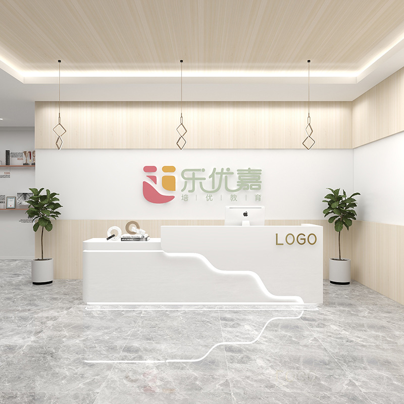 Solid Surface Reception Desk Solid Surface Reception Desk