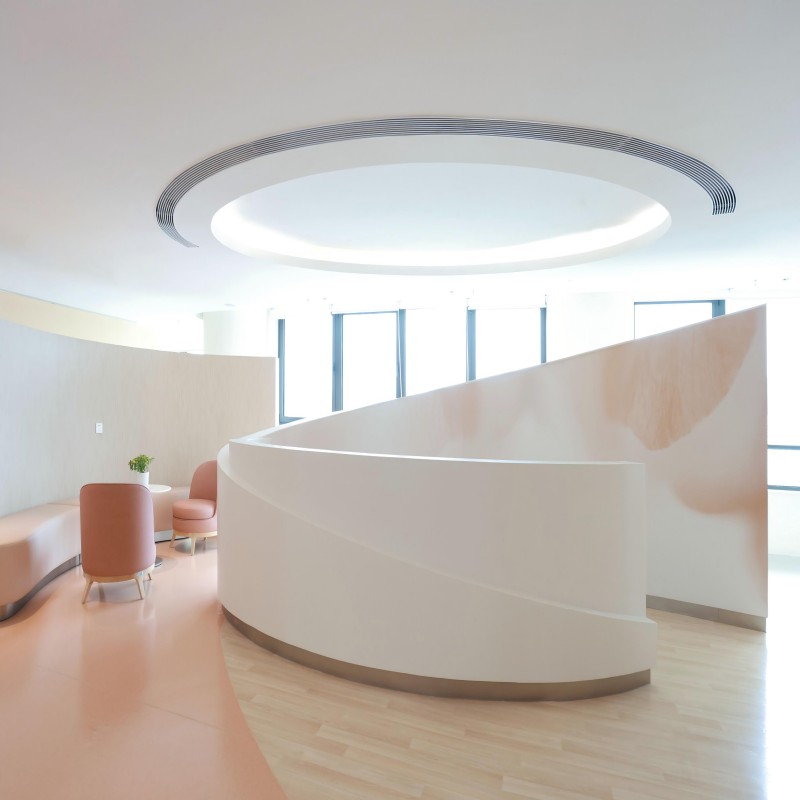 unique reception desk design