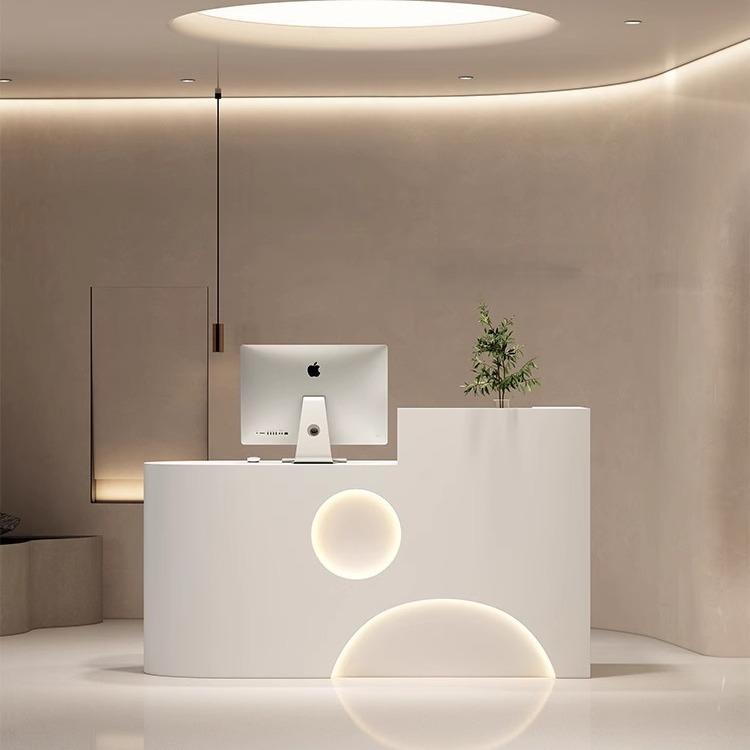 Pillar Wrapping Reception Desk Pillar Wrapping Reception Desk